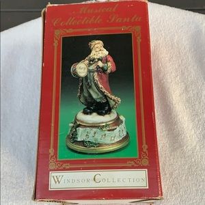 Vtg.Windsor Collection Musical Collectible Santa